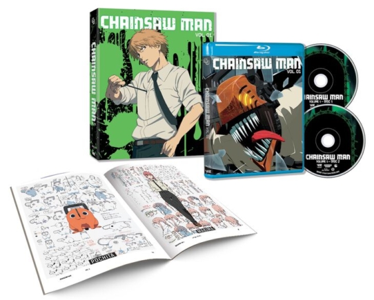 Chainsaw Man season 1 (Blu-ray & DVD, Limited Edition) (Japanese Animation)