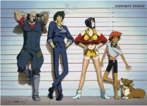 Cowboy Bebop: Line Up (Wall Scroll, horizontal)