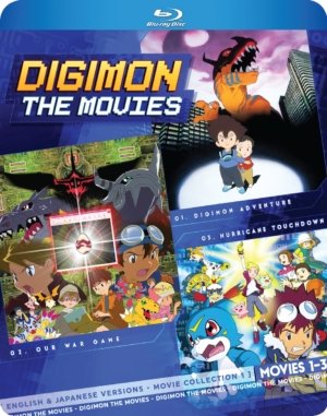 Digimon: The Movies 1-3 collection (Blu-ray) (Japanese Animation)