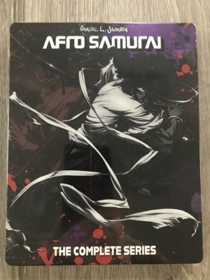Afro Samurai complete series & movie (Blu-ray, steelbook) (Japanese Animation) >Out of Print<