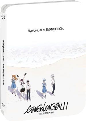 Evangelion 3.0 + 1.11: Thrice Once Upon A Time (Blu-ray, Steelbook) (Japanese Animation)