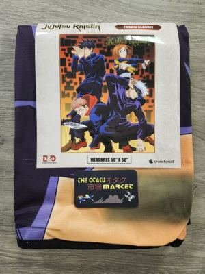 Jujutsu Kaisen group (Throw Blanket)