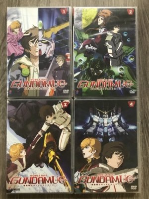 Mobile Suit Gundam: Unicorn parts 1-4 complete (DVD) (Japanese Animation) >Out of Print<