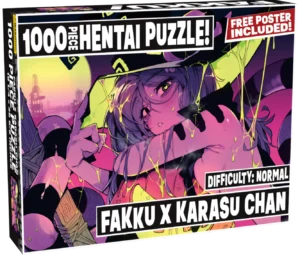 FAKKU x Karasu-Chan 1,000 piece Puzzle w/ poster (FAKKU puzzle #2)