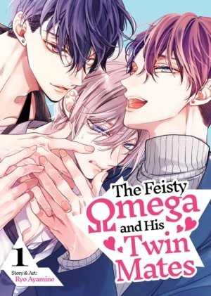 Feisty Omega and His Twin Mates, The vol. 1 (Yaoi manga)