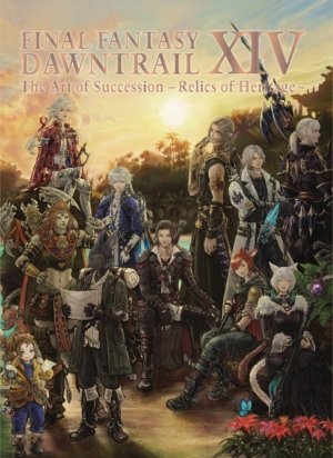 Final Fantasy XIV Dawntrail: The Art of Succession - Relics of Heritage (Art Books)