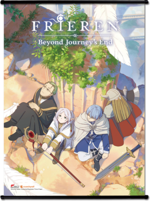 Frieren: Group (Wall Scroll, vertical)