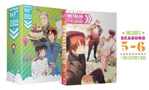 Hetalia season 5-6 (DVD, 10th Anniversary World Party Edition) (Japanese Animation)