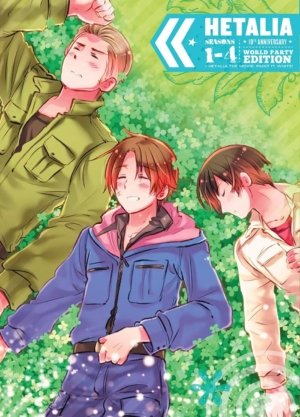 Hetalia: 10th Anniversary World Party Edition season 1-4 (DVD) (Japanese Animation)