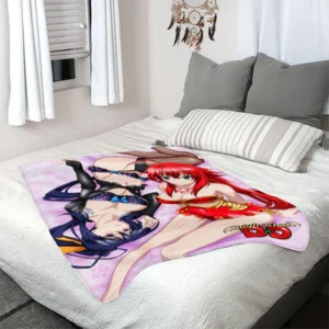 High School DxD Rias & Akeno (Throw Blanket)