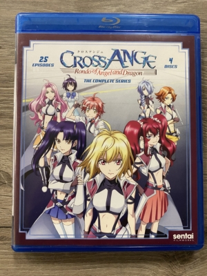 Cross Ange: Rondo of Angel and Dragon (Blu-ray, Pre-owned U-0221) (Japanese Animation) >Out of Print<