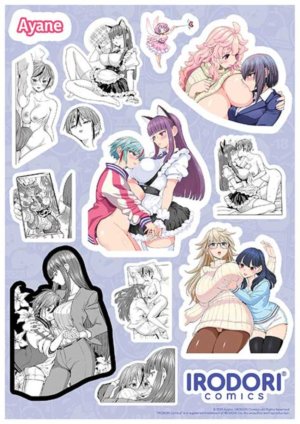 Sticker Sheet: Ayane (18+ stickers)
