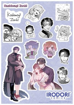 Sticker Sheet: Kashiwagi Zonbi (18+ stickers)