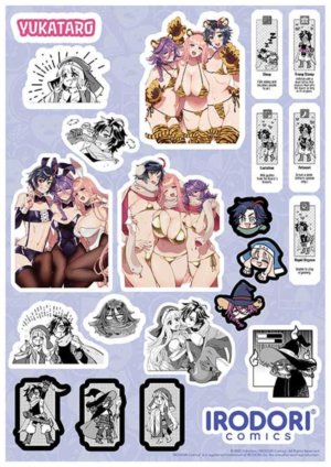 Sticker Sheet: Yukataro (18+ stickers)