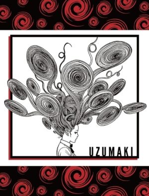 Junji Ito's Uzumaki- Goshima Kirie - Key Art (Throw Blanket)