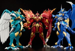 Magic Knight Rayearth Moderoid model kit figure: Legendary Rune God Set (Goodsmile Company) >Out of Print<