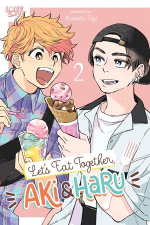 Let's Eat Together, Aki and Haru vol. 2 (Boy's Love manga)