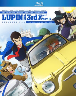 Lupin the 3rd part 4: The Italian Adventure (Blu-ray) (Japanese Animation) >Out of Print<