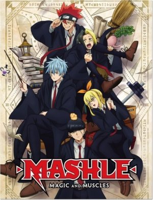 Mashle group - Key Art (Throw Blanket)