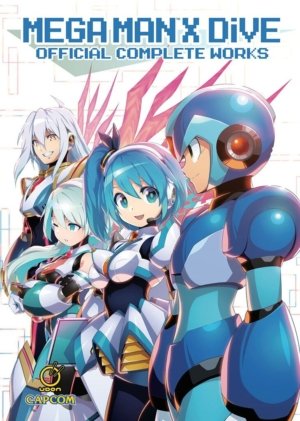 Mega Man X Dive: Official Complete Works (art book, hardcover)