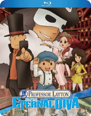 Professor Layton and the Eternal Diva complete series (Blu-ray) (Japanese Animation)