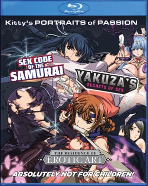Kitty's Portraits of Passion ... 3-episode collection (18+ Blu-ray)
