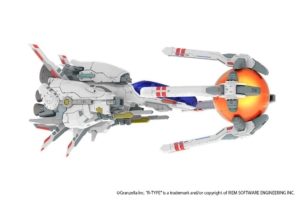 R-Type Final 2 model kit figure: R-9A Arrow Head (Plum)