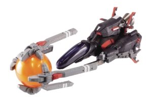 R-Type Tactics model kit figure: Rwf-9A BK Arrow Head BK (Plum)