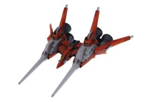 Rayforce model kit figure: RVA-818 X-LAY (Plum)