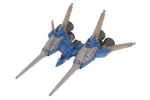 Rayforce model kit figure: RVA-818 X-LAY 2P color (Plum)