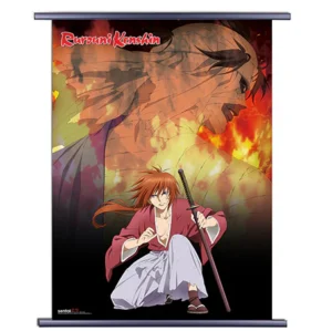 Rurouni Kenshin - style 01 (Wall Scroll, vertical)