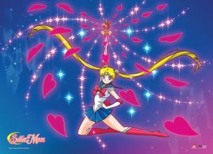 Sailor Moon Spiral Heart Attack (Wall Scroll, horizontal)