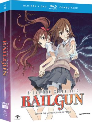 A Certain Scientific Railgun season 1 (Blu-ray & DVD) (Japanese Animation)