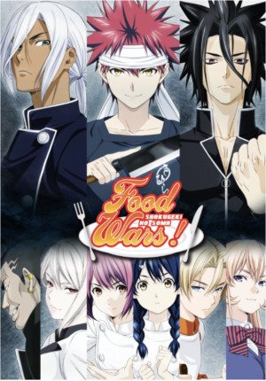 Food Wars Second Plate - style 05 (Wall Scroll, vertical)