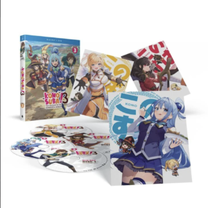 Konosuba season 3 + OVA's (Blu-ray & DVD) (Japanese Animation)