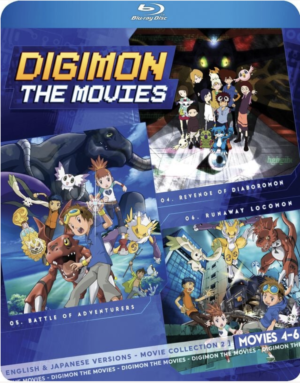 Digimon: The Movies 4-6 collection (Blu-ray) (Japanese Animation)