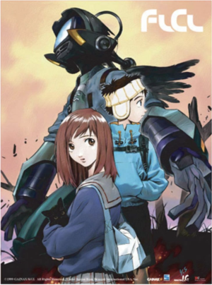 FLCL One Winged Angel (Wall Scroll, vertical)