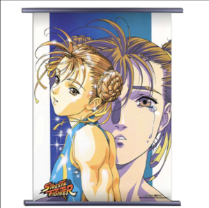 Street fighter - Chun-li style 09 (Wall Scroll, vertical)