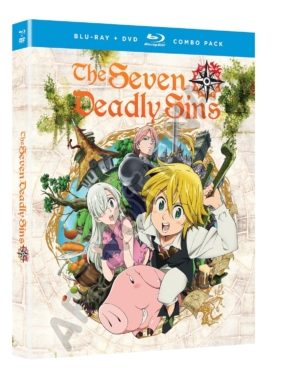 Seven Deadly Sins, The season 1 part 1 (Blu-ray, DVD) (Japanese Animation)