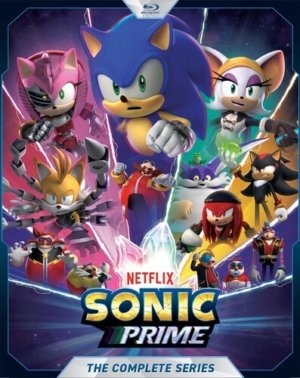 Sonic Prime complete series (Blu-Ray, Steelbook) (American Animation)