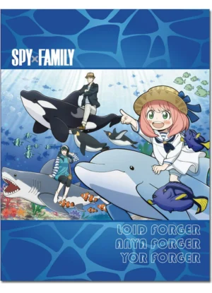 Spy x Family - Go To the Aquarium (Throw Blanket)