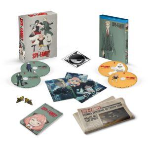 Spy x Family season 1 part 2 limited edition (Blu-ray & DVD) (Japanese Animation)