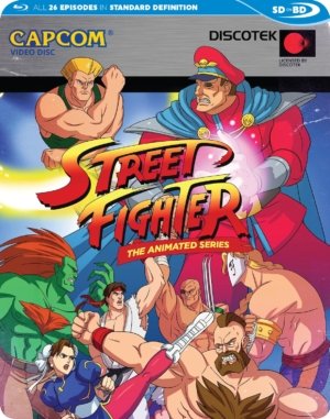 Street Fighter: The Animated Series complete collection (Blu-ray) (Japanese Animation) >Out of Print<