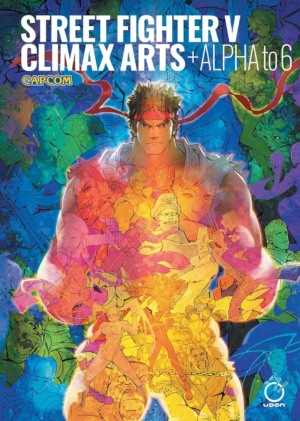 Street Fighter V: Climax Arts + Alpaha to 6 (art book, hardcover)