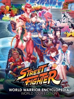 Street Fighter: World Warrior Encyclopedia (art book, hardcover)