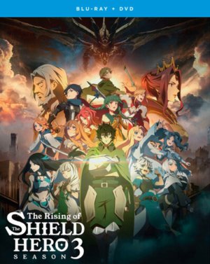 The Rising of the Shield Hero season 3 (Blu-ray & DVD) (Japanese Animation)