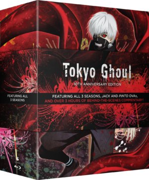 Tokyo Ghoul season 1-3 box set (Blu-ray, 10th Anniversary set) (Japanese Animation)