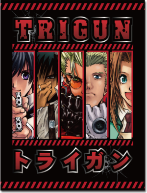 Trigun - Eyes Frame (Throw Blanket)