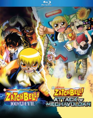 Zatch Bell! Movie Double Feature (Blu-ray) (Japanese Animation) >Out of Print<